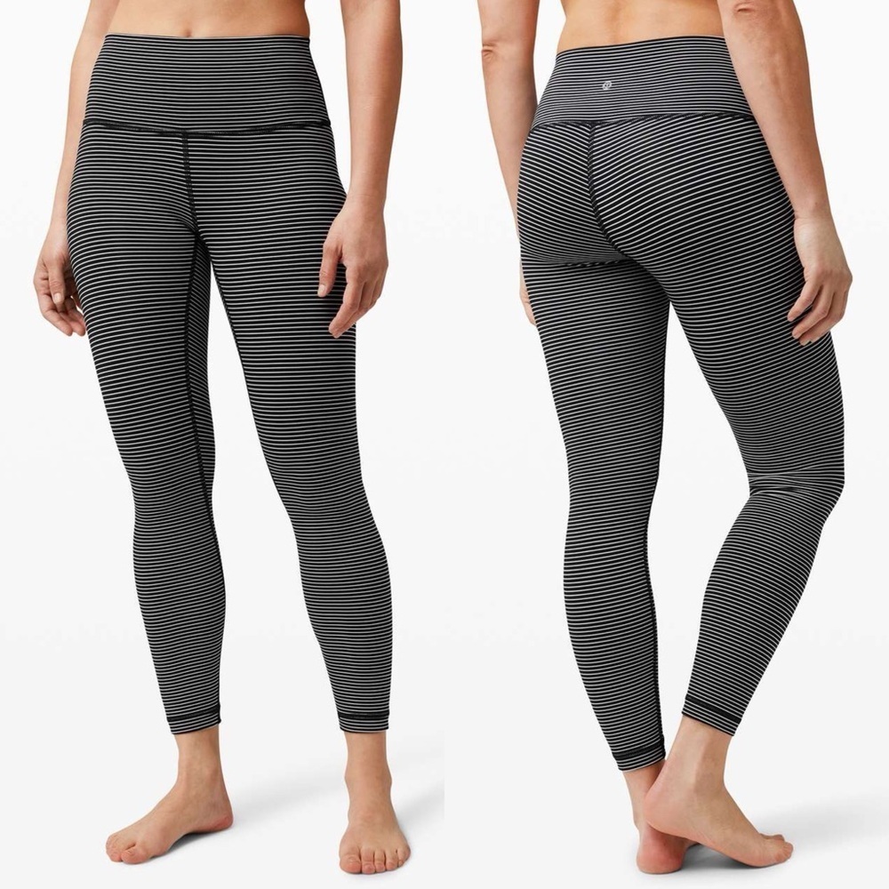 Lululemon Wunder Under High-Rise Tight 25" *Luxtreme
Hype Stripe Black White